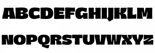 Bamboy Trial Regular Schriftart Groß