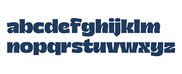 Bamboy Trial Regular Lowercase