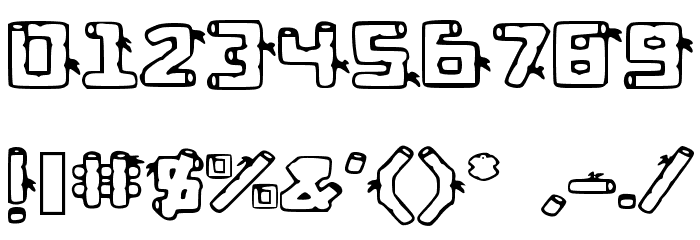 BambuCB Font OTHER CHARS