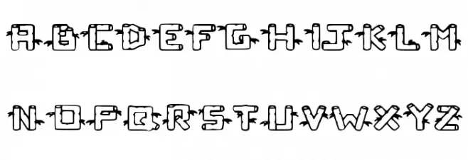 BambuCB Шрифта ВЕРХНИЙ