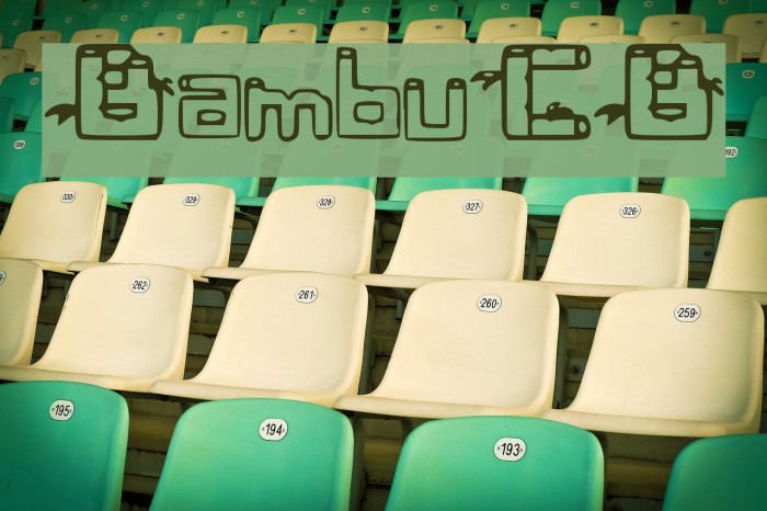 BambuCB Font examples