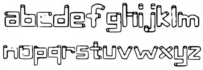 BambuCB फ़ॉन्ट लोअरकेस