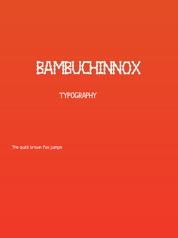 Bambuchinnox Poster