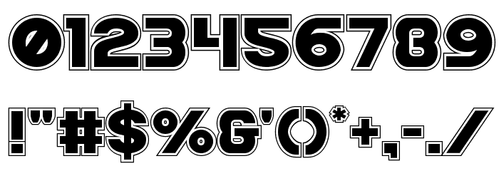 Bamf Academy Font OTHER CHARS