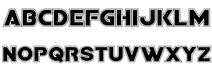 Bamf Academy Font LOWERCASE