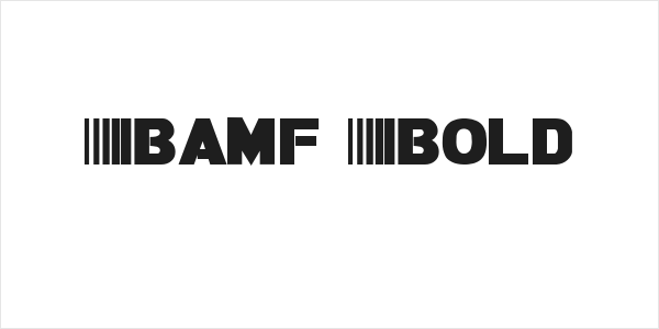 Bamf Bold Logo