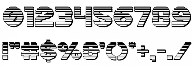 Bamf Chrome Font OTHER CHARS