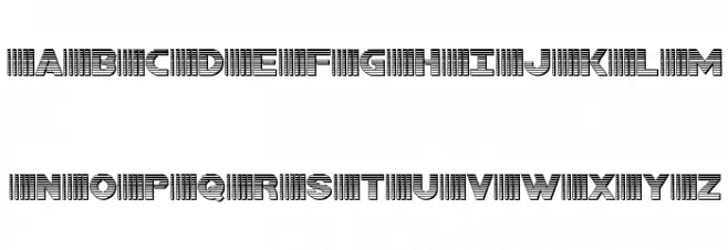 Bamf Chrome Шрифта ВЕРХНИЙ