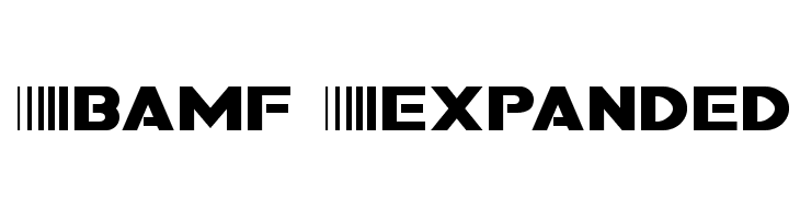 Bamf Expanded  baixar fontes gratis
