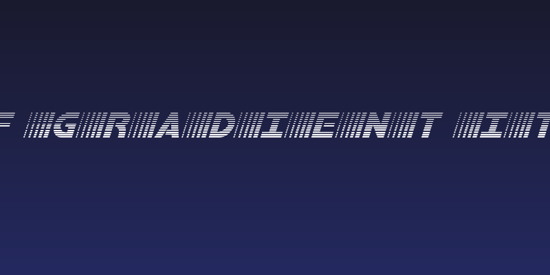 Bamf Gradient Italic Social Header