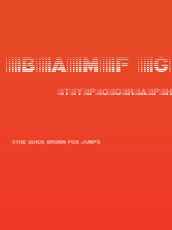 Bamf Gradient Poster