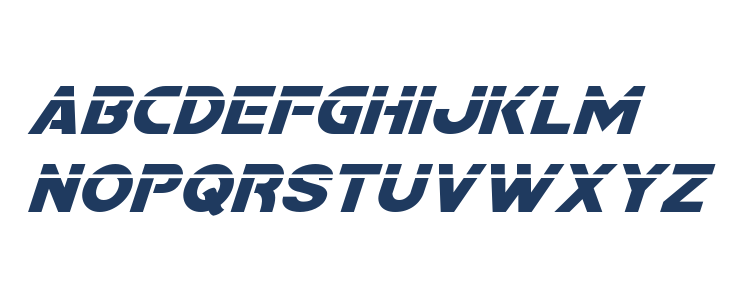 Bamf Laser Italic Lowercase