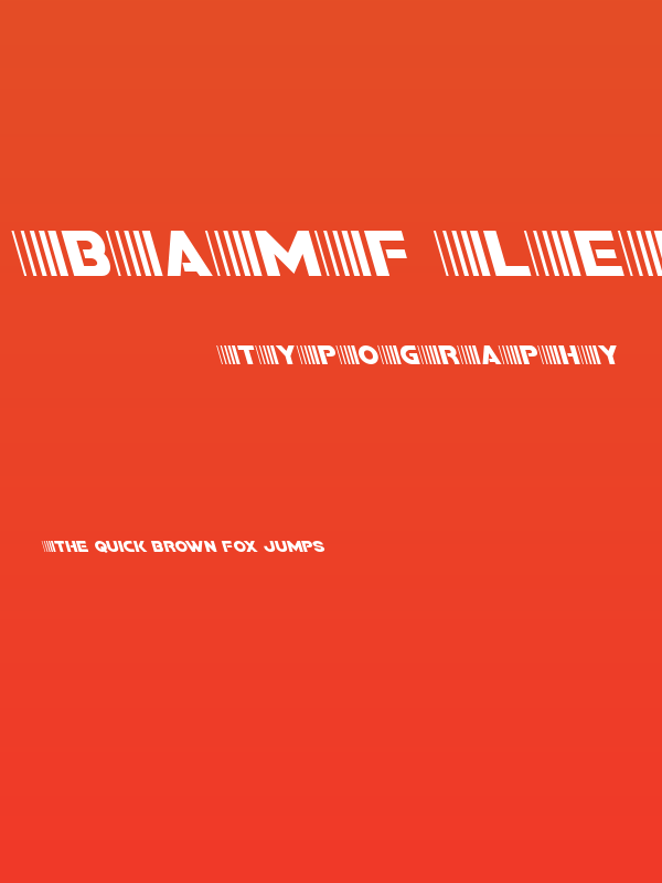 Bamf Leftalic Poster