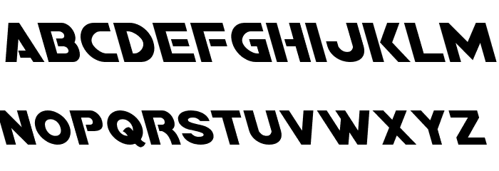 Bamf Leftalic Font LOWERCASE