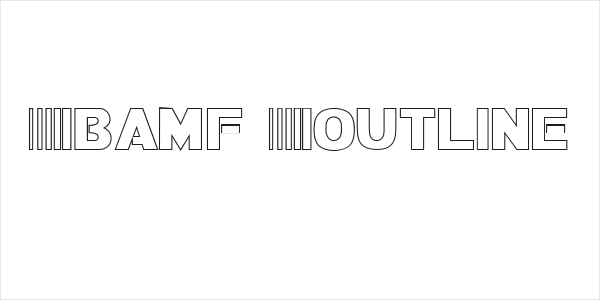 Bamf Outline Logo