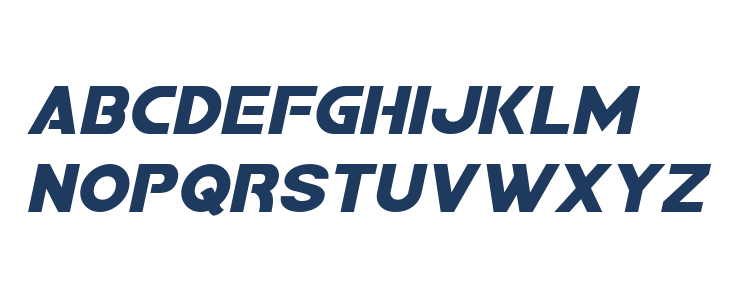 Bamf Semi-Italic Lowercase