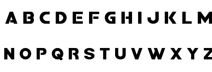 Bamf Title Font LOWERCASE