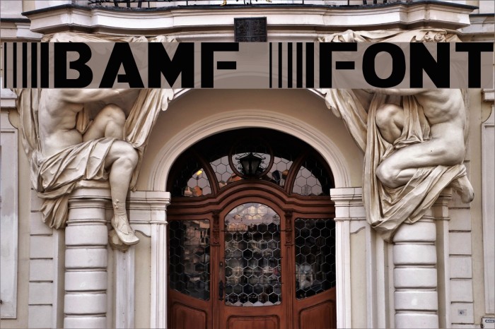 Bamf Font examples
