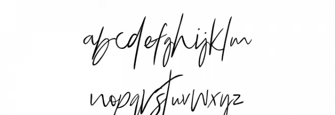 Bammantoe خط أحرف صغيرة