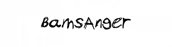 BamsAnger  Descarca Fonturi Gratis