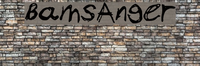 BamsAnger Font examples