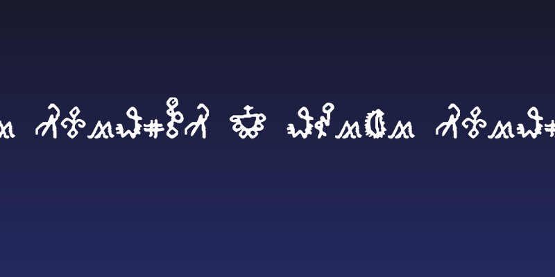 Bamum Symbols 1 Bamum Symbols 1 Social Header