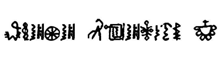 Bamum Symbols 1  नि: शुल्क फ़ॉन्ट्स डाउनलोड