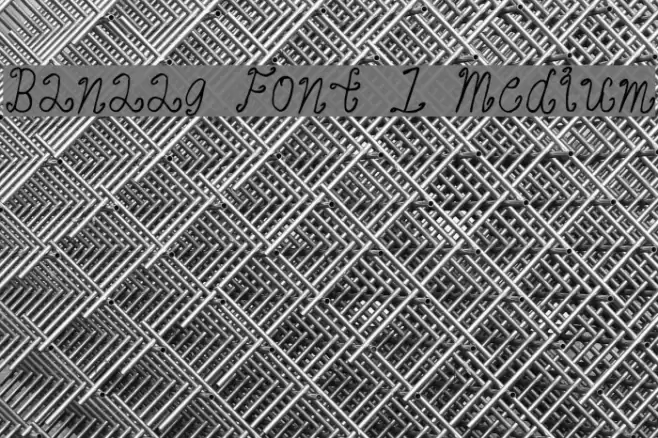 Banaag Font 1 Medium Font examples