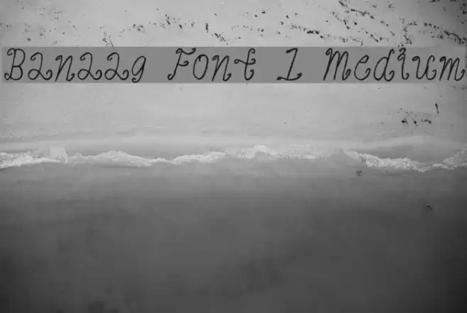 Banaag Font 1 Medium Font examples