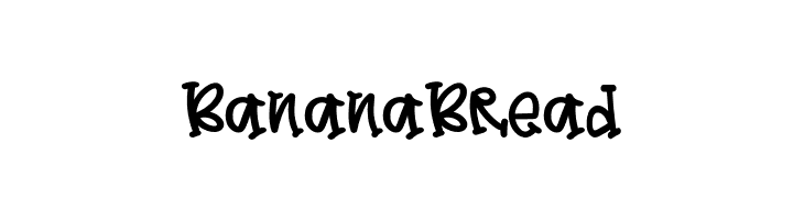 Banana Bread  Frei Schriftart Herunterladen