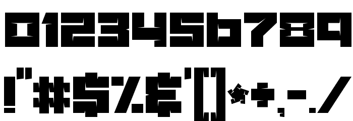 Banana Brick Font OTHER CHARS