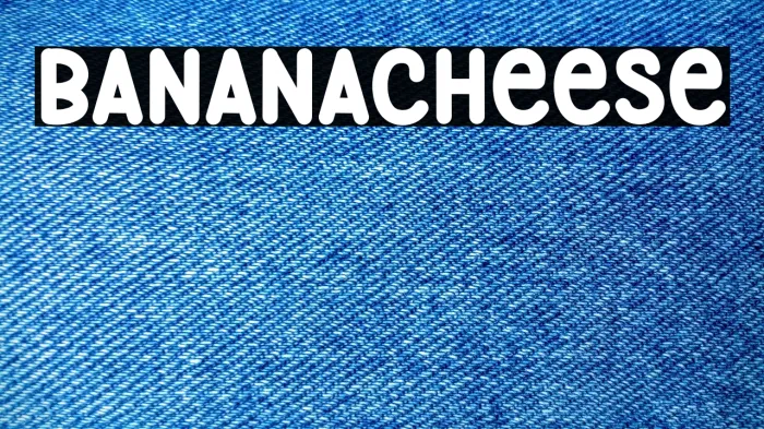 Banana Cheese Example 1