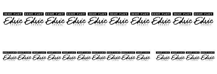 Banana Coronet Demo Font OTHER CHARS