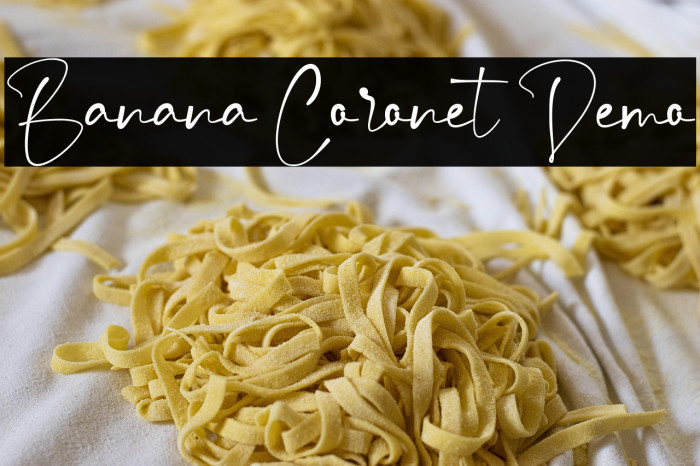 Banana Coronet Demo Example 3
