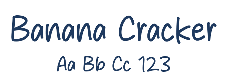 Banana Cracker Font Preview