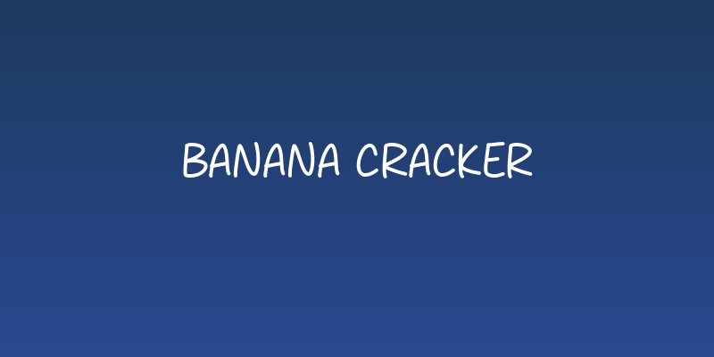 Banana Cracker Social Header