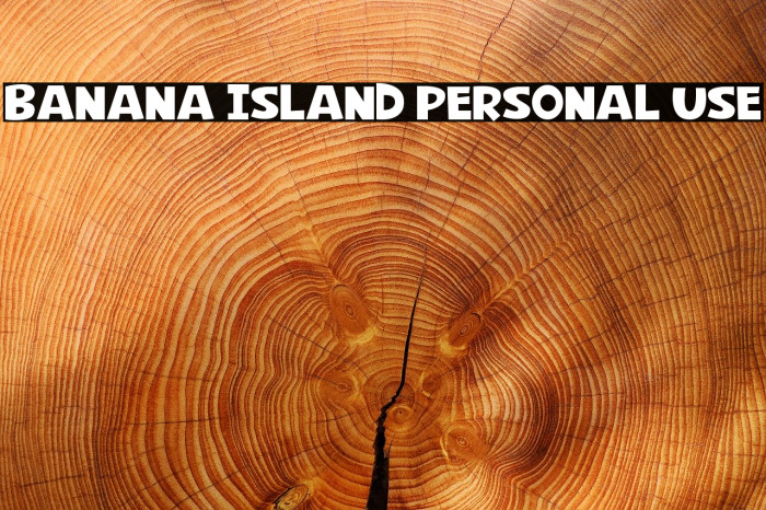 Banana Island Personal Use Example 1