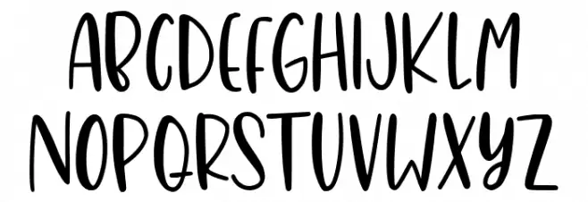 Banana Juice Font Litere mari