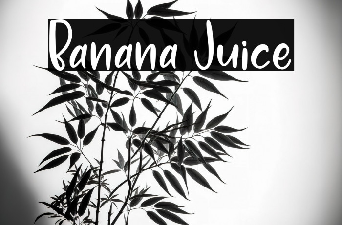 Banana Juice Example 2
