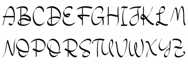 Banana Milk Font UPPERCASE