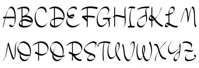 Banana Milk Font UPPERCASE