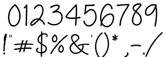 Banana Moonpie Free Regular Font OTHER CHARS