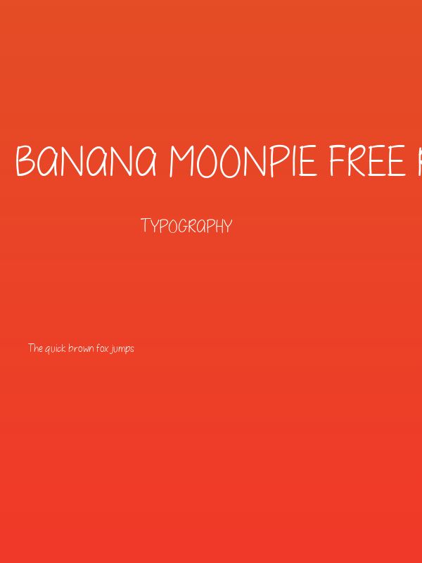 Banana Moonpie Free Regular Poster