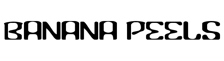 Banana Peels Font
