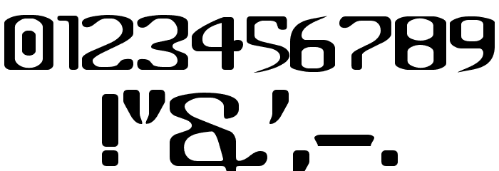 Banana Peels Font OTHER CHARS