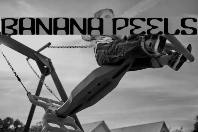 Banana Peels Font examples