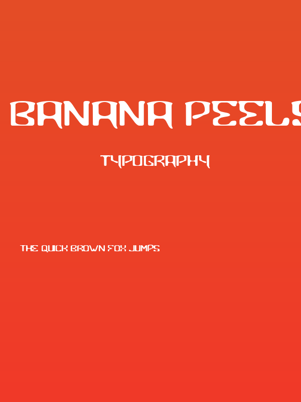 Banana Peels Poster