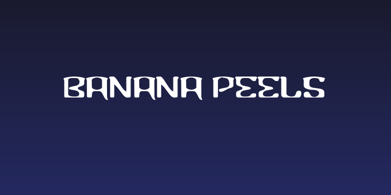 Banana Peels Social Header