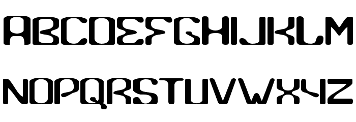Banana Peels Font LOWERCASE