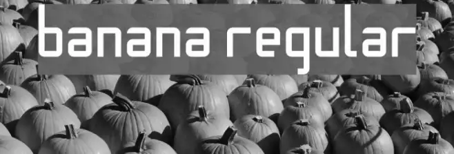 Banana Regular Example 3